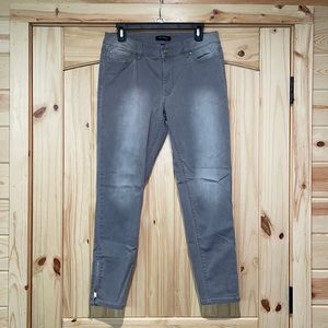 White House Black Market Gray Jeans